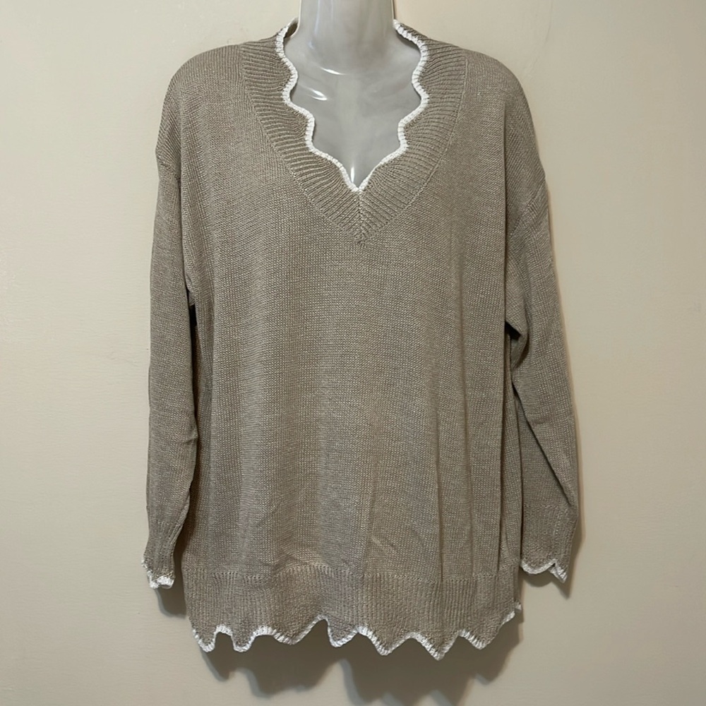 Taupe Light Sweater
